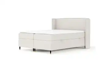 Boxspringbett mit Stauraum 198 cm 180x200 cm Beige