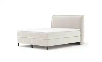 Boxspringbett 151 cm 140x200 cm Ecru