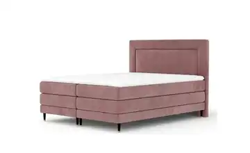 Boxspringbett 202 cm 200x200 cm Rosa