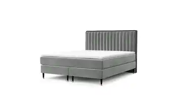 Boxspringbett 142 cm 140x200 cm Grau