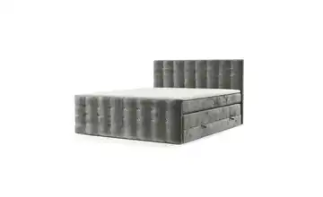 Boxspringbett mit Stauraum 162 cm 160x200 cm Grau