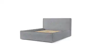 Polsterbett 162 cm 140x200 cm Grau