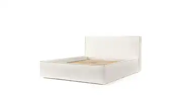 Polsterbett 202 cm 180x200 cm Creme