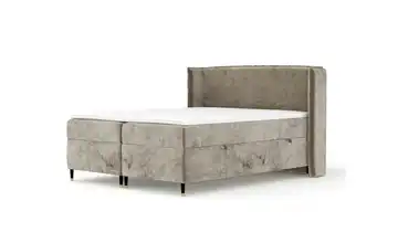 Boxspringbett mit Stauraum 198 cm 180x200 cm Beige