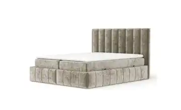 Boxspringbett mit Stauraum 185 cm 160x200 cm Beige