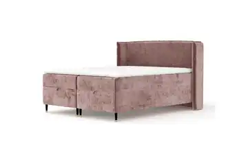 Boxspringbett mit Stauraum 218 cm 200x200 cm Rosa