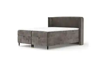 Boxspringbett mit Stauraum 178 cm 160x200 cm Braun
