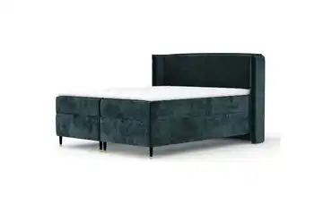 Boxspringbett mit Stauraum 218 cm 200x200 cm Grün