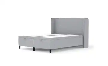 Polsterbett 158 cm 140x200 cm Grau
