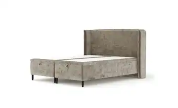 Polsterbett 198 cm 180x200 cm Beige