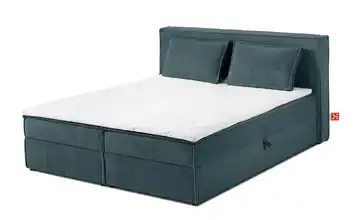 KONSIMO Boxbett 160 cm x 200 cm 165 cm 160x200 cm Blau