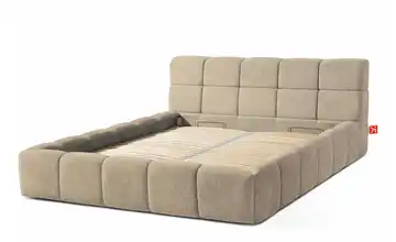 KONSIMO Polsterbett 160 cm x 200 cm 190 cm 160x200 cm Beige