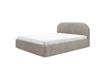 Polsterbett mit Bettkasten Luna 140x200 cm Beige