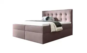 Boxbett 200x200 Grau 160 cm 160x200 cm Rosa