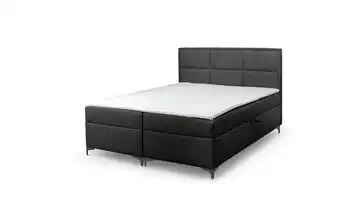 Boxbett 120x200 Dunkelblau 120 cm 120x200 cm Schwarz
