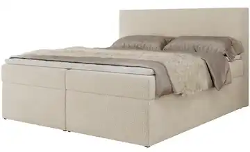 Boxbett mit Bettkasten Jaguar 140x200 cm H3 Hellbeige