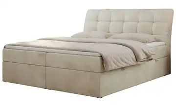 Boxbett mit Bettkasten Diegos 160x200 cm H3 Creme