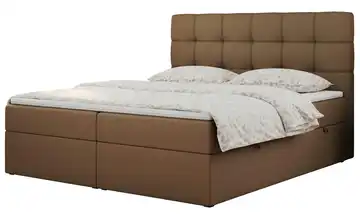 Boxbett mit Bettkasten Erni 120x200 cm H3 Braun