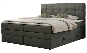  Boxspringbett 180x200 Grau  