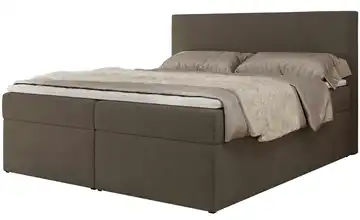 Boxbett mit Bettkasten Jaguar 200x200 cm H3 Braun