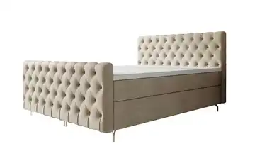 Boxbett mit Stauraum Chester Plus 160x200 cm Creme