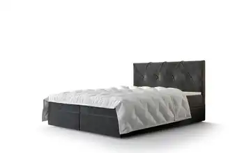 Boxbett 200 cm 200x200 cm Grau