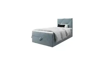 Boxbett mit Stauraum Altea 90 cm 90x200 cm Blau