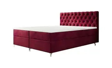 Boxbett mit Stauraum Chester 160x200 cm Rot