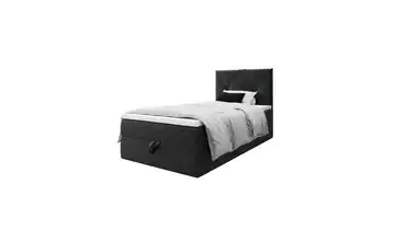 Boxbett mit Stauraum Altea 90 cm 90x200 cm Dunkelgrau