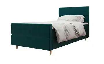 Boxbett 90 cm 90x200 cm Türkis