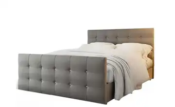 Boxbett Kleo 140x200 cm Hellgrau