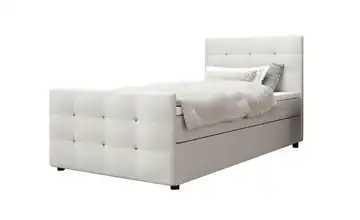 Boxbett 100 cm 100x200 cm Weiß