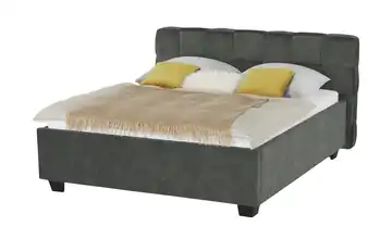 meinBett Polsterbett Veifa 200 cm Dunkelgrün