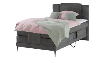 switch Motor-Boxspringbett Wave Anthrazit 100 cm