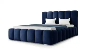 Polsterbett Baron 200x200 cm Blau