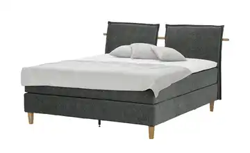 SKAGEN STUDIO Boxspringbett Voodie Graphit 180 cm H2 & H4