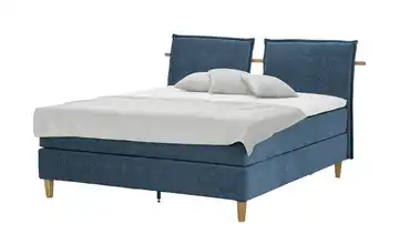 SKAGEN STUDIO Boxspringbett Voodie Dunkelblau 200 cm H4