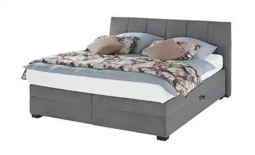 vanDoorn Boxspringbett Chiara 2.0 H2 & H3 Anthrazit 180 cm