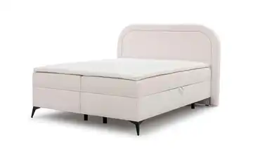 Boxspringbett Weiß 200x200 cm 220 cm