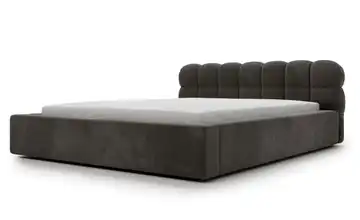 Polsterbett 204 cm Grau 160x200 cm