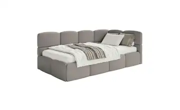 Selsey Polsterliege 90x200 Grau
