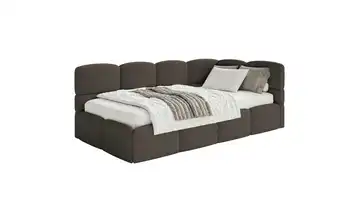 Selsey Polsterliege 90x200 Braun