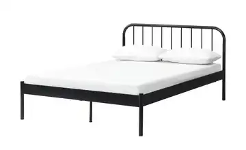Metallbett Elaris 140 cm Schwarz