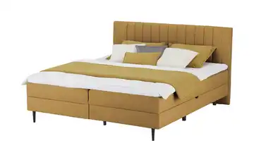 switch Polsterbett mit Bettkasten Tango Gelb 180 cm