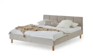 Polsterbett in beige Joker Beige Eiche 186 cm 180x200 cm