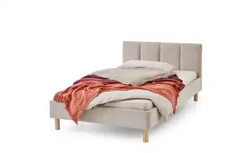 Polsterbett in beige Joker Beige Eiche 146 cm 140x200 cm