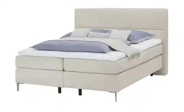 MONDO Boxspringbett Mondo Deluxe Edition 180 cm Beige