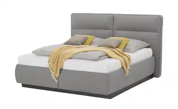 MONDO Polsterbett Mondo Edition Deluxe 160 cm Grau H2 & H3