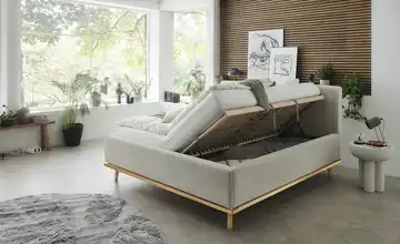 Musterring Polsterbett mit Bettkasten Delphi Cord