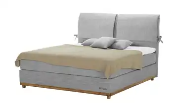 SKAGEN STUDIO Boxspringbett Sild 200 cm Grau H2 & H3